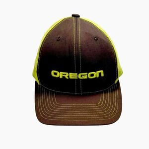 University of Oregon Ducks Trucker Style‎ Baseball Hat Gray Black Yellow